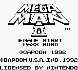 Mega Man II (USA) - Title Screen