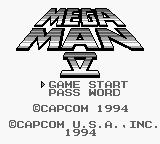 Mega Man V (USA) (SGB Enhanced) - Title Screen