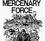 Mercenary Force (USA, Europe) - Title Screen