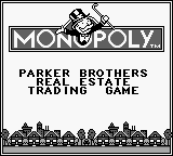 Monopoly (USA) - Title Screen