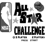 NBA All-Star Challenge (USA, Europe) - Title Screen