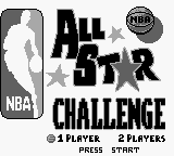 NBA All-Star Challenge 2 (USA, Europe) - Title Screen