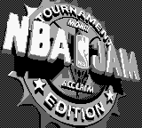 NBA Jam - Tournament Edition (USA, Europe) - Title Screen
