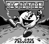 Pac-In-Time (USA) (SGB Enhanced) - Title Screen
