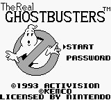 Real Ghostbusters, The (USA) - Title Screen