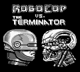 RoboCop Versus The Terminator (USA) - Title Screen
