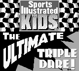 Sports Illustrated for Kids - The Ultimate Triple Dare! (USA) - Title Screen