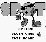 Spot - The Video Game (USA) - Title Screen