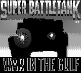 Super Battletank (USA) - Title Screen