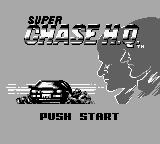Super Chase H.Q. (USA, Europe) - Title Screen