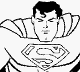 Superman (USA, Europe) (SGB Enhanced) - Title Screen