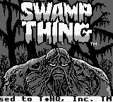 Swamp Thing (USA, Europe) - Title Screen