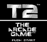 T2 - The Arcade Game (USA, Europe) - Title Screen