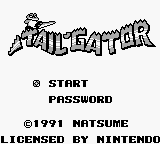 Tail 'Gator (USA, Europe) - Title Screen