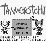 Tamagotchi (USA, Europe) (SGB Enhanced) - Title Screen