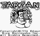 Tarzan - Lord of the Jungle (USA, Europe) - Title Screen