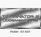 Terminator 2 - Judgment Day (USA, Europe) - Title Screen