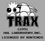 Trax (USA, Europe) - Title Screen