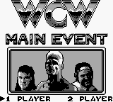 WCW - The Main Event (USA, Europe) - Title Screen