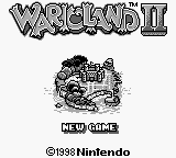 Wario Land II (USA, Europe) (SGB Enhanced) - Title Screen
