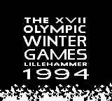 Winter Olympic Games (USA) - Title Screen