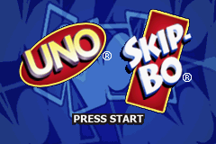 2 Game Pack! - Uno + Skip-Bo (USA) - Title Screen