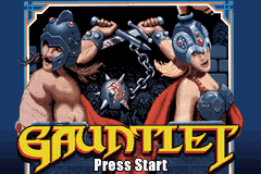 2 Games in One! - Gauntlet + Rampart (USA) - Title Screen