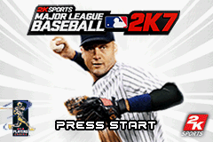 2K Sports - Major League Baseball 2K7 (USA) - Title Screen
