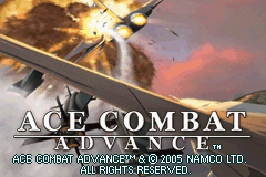 Ace Combat Advance (USA, Europe) - Title Screen