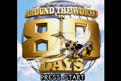 Around the World in 80 Days (USA) - Title Screen