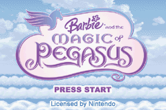 Barbie and the Magic of Pegasus (USA) - Title Screen