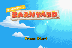 Barnyard (USA) - Title Screen