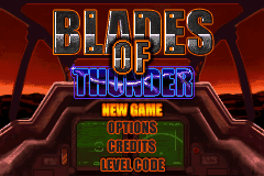 Blades of Thunder (USA) - Title Screen