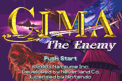 CIMA - The Enemy (USA) - Title Screen