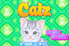 Catz (USA, Europe) - Title Screen