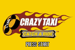Crazy Taxi - Catch a Ride (USA) - Title Screen
