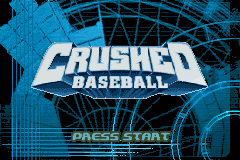 Crushed Baseball (USA) - Title Screen
