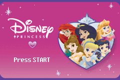 Disney Princess - Royal Adventure (USA) - Title Screen