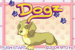 Dogz (USA) - Title Screen