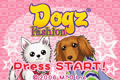 Dogz - Fashion (USA) - Title Screen