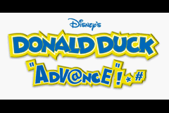 Donald Duck Advance (USA) - Title Screen