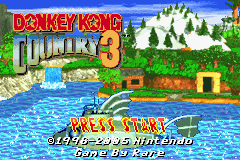 Donkey Kong Country 3 (USA) - Title Screen