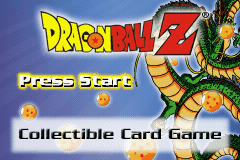 Dragon Ball Z - Collectible Card Game (USA) - Title Screen