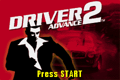 Driver 2 Advance (USA) - Title Screen