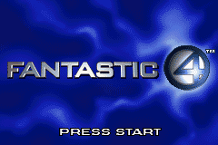 Fantastic 4 (USA) - Title Screen