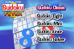 Global Star - Sudoku Fever (USA) - Title Screen