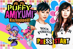 Hi Hi Puffy AmiYumi - Kaznapped! (USA) - Title Screen