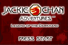 Jackie Chan Adventures - Legend of the Dark Hand (USA, Europe) - Title Screen
