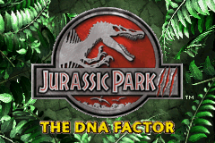 Jurassic Park III - The DNA Factor (USA) - Title Screen