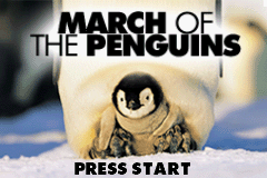 March of the Penguins (USA) - Title Screen